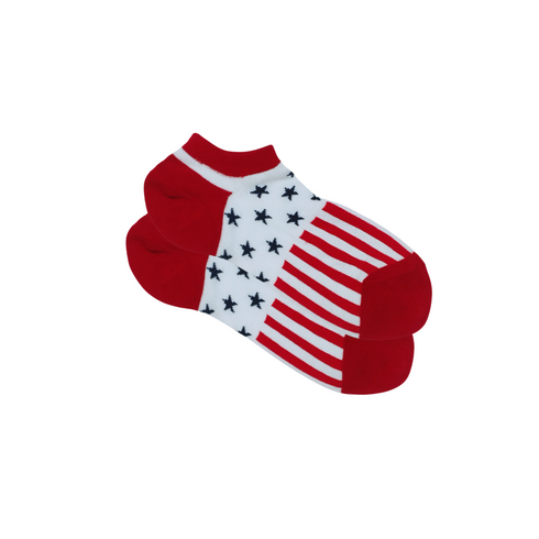 USA Navy Funky Ankle Socks