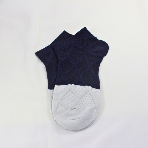 Navy Blue Warm Winter Ankle Socks