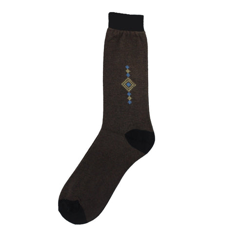 Brown Mens Choice Cotton Premium Socks