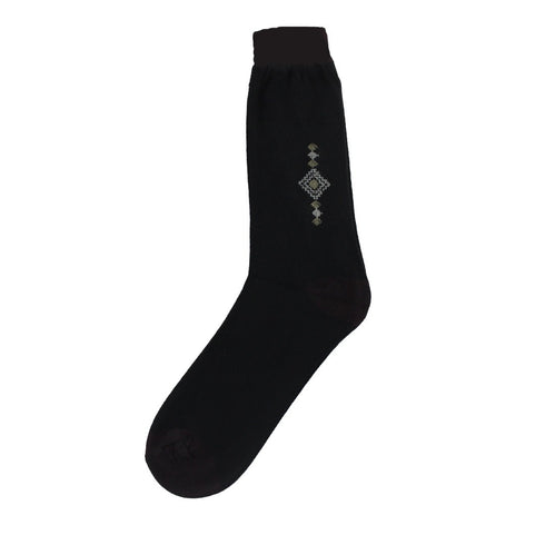 Black Mens Choice Cotton Premium Socks
