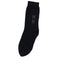 Black Zig Zag Liner Cotton Premium Socks