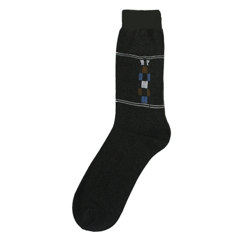 Dark Green Mid Style Cotton Premium Socks