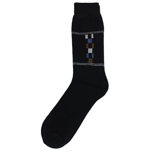 Black Mid Style Cotton Premium Socks