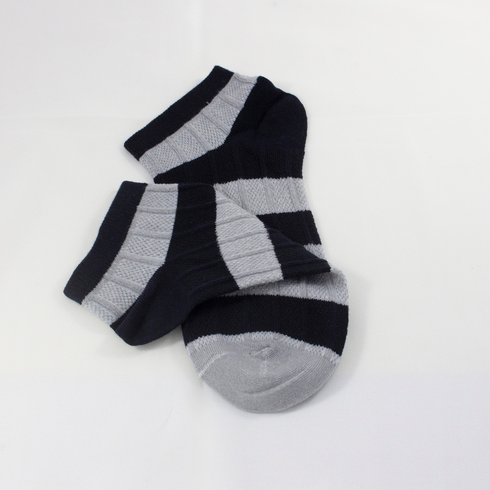 Furor Black Stripe Winter Ankle Socks
