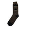 Brown Mens Solid Cotton Premium Socks