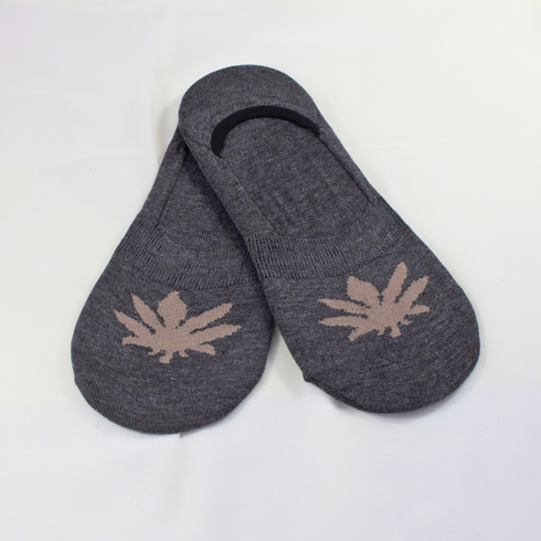 Charcoal Footsies No Show Invisible Socks