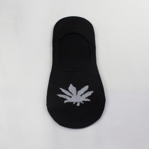 Black Footsies No Show Invisible Socks