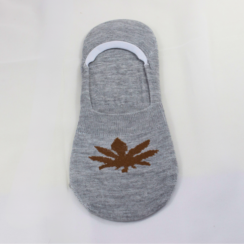 Light Grey Footsies No Show Invisible Socks