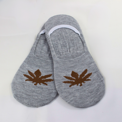 Light Grey Footsies No Show Invisible Socks