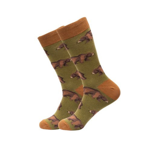 Canadian Bear Funky Socks