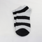 Furor Light Grey Stripe Winter Ankle Socks