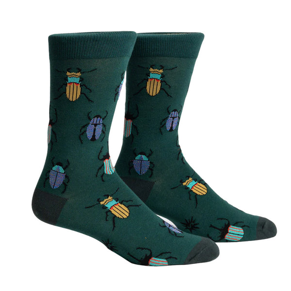 Green Bug Funky Socks
