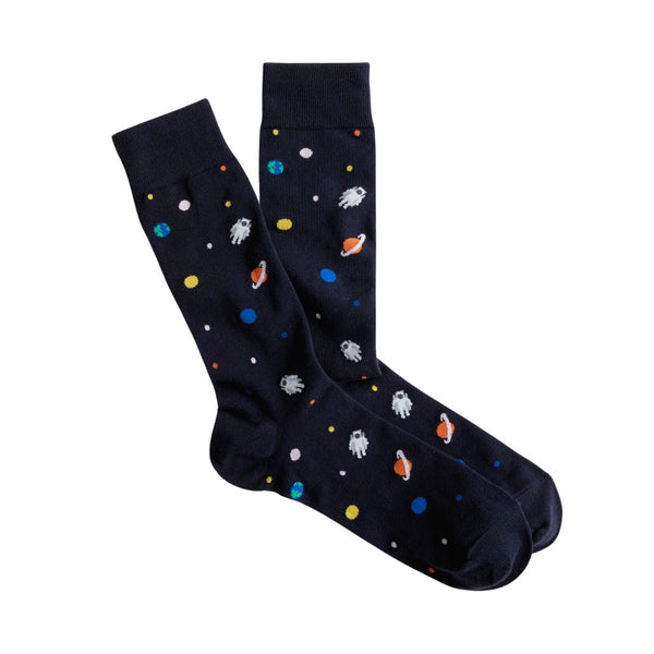 Outer Space Funky Socks