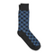 Black Blue Mid Style Cotton Premium Socks