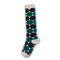 Winter Green Polka Dots Long Socks