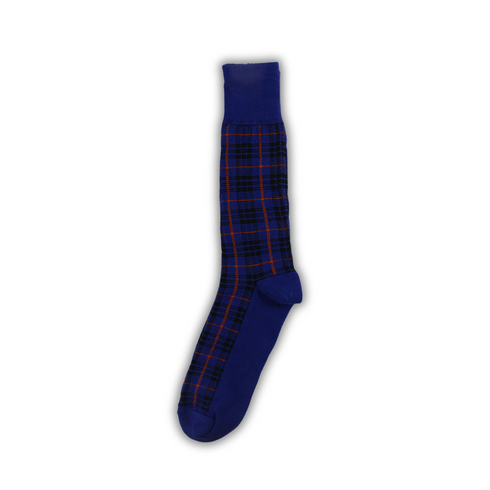 Blue Scottish Winter Socks