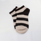 Furor Beige Stripe Winter Ankle Socks