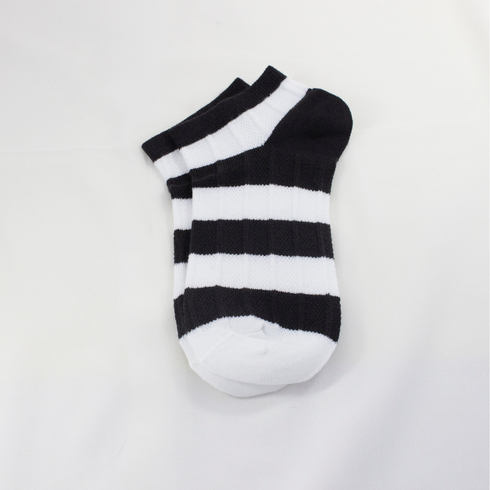 Furor White Stripe Winter Ankle Socks