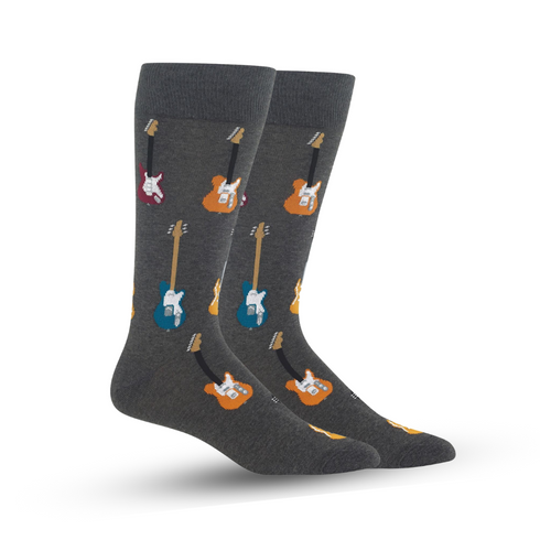 Acoustic Guitar Funky Socks