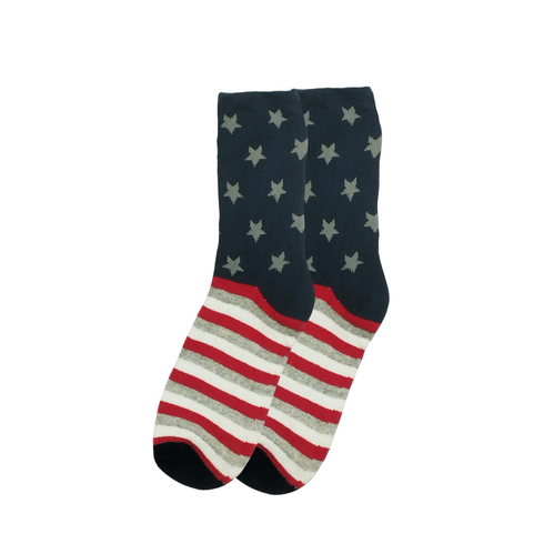 American Flag Design Funky Socks
