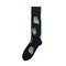 Angry Cat Black Funky Socks