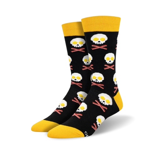 Bacon Eggs Funky Socks