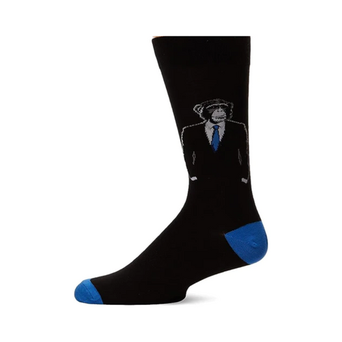 Black Monkey Funky Socks