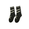 Black Striped Kids Socks (5-7 Years)