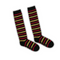 Black and Red Stripes Long Crew Socks