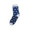 Blue Butterfly Funky Socks