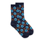 Blue Flower Funky Socks