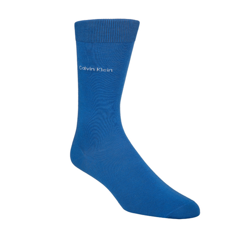CK Blue Crew Socks