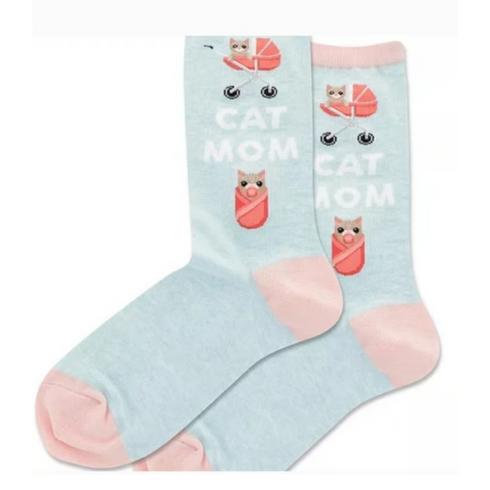Cat Mom Funky Socks