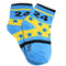 Yellow Blue Stars kids Socks (6-8 Years)