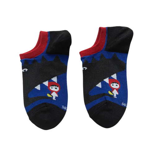 Crocodile Face Funky Ankle Socks