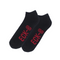 ECK Black Ankle Socks