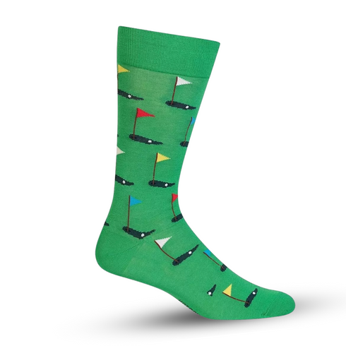 Golf Green Casual Socks