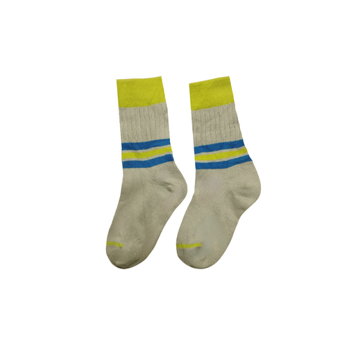 Grey Active Plain Kids Socks (9-11 Years)