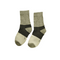 Grey Patterned Kids Socks (9-11 Years)