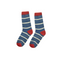 Grey Striped Kids Socks (4-6 Years)