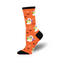 Haunted House Orange Funky Socks