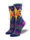Laurel Burch Sun and Moon Funky Socks