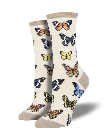 Majestic Butterflies Funky Socks