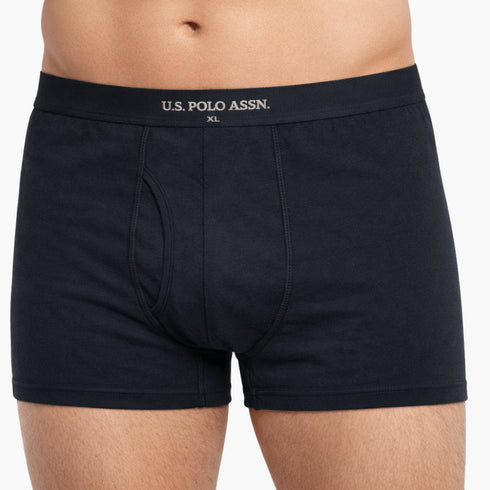 Men’s Polo Boxer Brief – Black