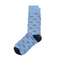 Mickey Face Light Blue Funky Socks