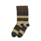 Multi Lines Brown Funky Socks