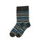 Multi lines Black Funky Socks