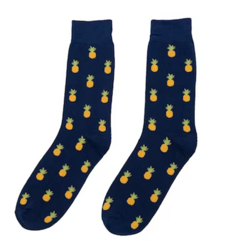 Pineapple Ties Funky Socks