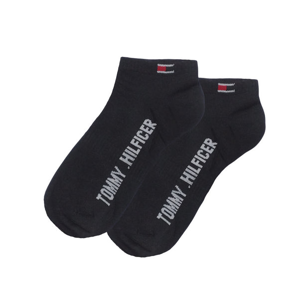 Premium Black Tommy Hilficer Ankle socks