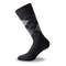 Premium Quality Black Pattern Argyle Crew Socks
